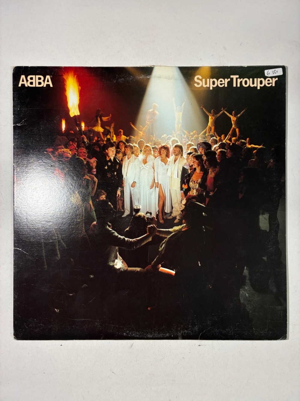 Super Trouper Vinyl Record - Black Cover
